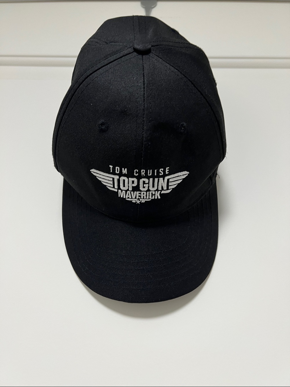 Top Gun Maverick Embroidered Black Baseball Hat